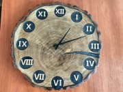 Zegar ścienny orzech 