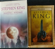 Stephen King - Marzenia i koszmary (opowiadania) / Roland 2 książki 