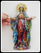 Nowy witraż dekoracja okienna MARYJA Matka Boża NMP ozdoba religijna