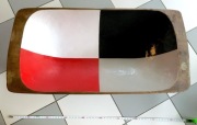 Dekoracyjna duża drewniana misa koryto 2