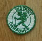 USA AMERYKAŃSKA NASZYWKA PATCH SKAUTÓW WĘDROWIEC CAMPOREE LATA 60