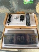 Profesjonalny Zegar Treningowy LED Gym Timer na Siłownię + Pilo