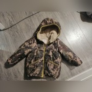 Kurteczka Zara, miękka na ciepłą zimę r. 98