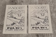 Pocztówka Widokówka JAMBOREE 1933 POLSKA ZAGŁĘBIE DĄBROWSKIE