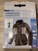 Kurtka Snowboardowa TCM Tchibo ROZMIAR L Unisex RECCO Teflon Grey