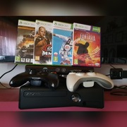 Xbox 360 slim 250gb, Cały zestaw - zadbany !