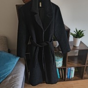 Płaszczyk damski czarny L 