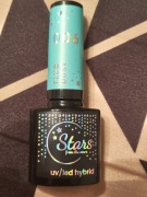 Stars. Lakier do paznokci hybrydowy. 006 fluo dust