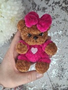 Brelok Breloczek Miś Zawieszka Prezent Ozdoby Na Szydełku 