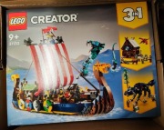 LEGO 31132 Statek Wikingów i wąż Midgardu