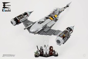Ekspozytor, podstawka do LEGO Star Wars Mandalorian's N-1 Starfighter 75325