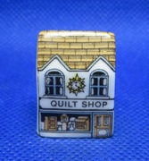 Naparstek Kolekcjonerski Porcelanowy Brichcroft   - Quilt Shop 