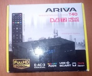 Tuner Dekoder DVB-T2 Ariva T40 Wysoka czułość głowicy !