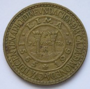 Peru 1 sol de oro 1965 - stan 2