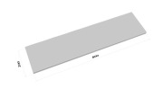 Półka, 800 x 200 mm, płyta kronospan 8685 BS 18 mm 