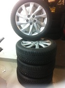 Felgi aluminiowe oryginalne MAZDA 17''+opony zimowe