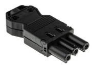 BACHMANN Złącze urządzenia do GST18/3 czarne