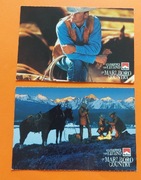 Zestaw pocztówek 2szt Marlboro country