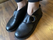 Skórzane buty damskie wiosenne Trippen Germany 39