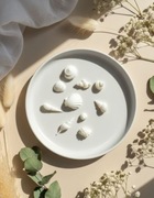 ozdoby na tort z masy cukrowej muszelki topper chrzest urodziny