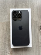 iPhone 15 pro black titanium 128 GB 92% stan idealny