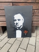 Obraz na płótnie ojciec chrzestny pop art abstrakcja 