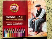 Kredki Koh-I-Noor Mondeluz 3726 metalowe opakowanie 48 kolorów