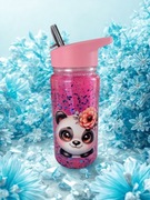 Kubek ze słomką, Hand made,Sweet Panda dla dziecka