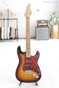 2022 Limited Edition Suhr Classic S Paulownia HSS in 3-Tone Burst 6.5lbs