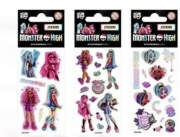 MONSTER HIGH naklejki MIX