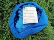 Beret harcerski niebieski 53 TANIO SOLIDNY JAKOŚĆ