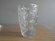 Wazon "Karo", huta szkła Hortensja z PRL - u