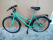 CAMPIONARI - zielona damka tania, koła 26"