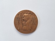 Medal: XXV lat Muzeum Lenina w Warszawie 1955-1980