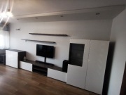 Szafka Rtv komoda witryna biel /popiel