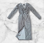 Srebrna brokatowa sukienka 