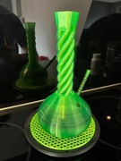 BEST EVER Bongo Spiralne Z Rozgałęzieniem + Lufa Do Jointów GRATIS (GRAWER)