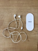 Słuchawki douszne Apple Earpods lightning do Iphone z pilotem i mikrofonem