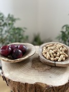 Miska miseczka na przekaski owoce drewniana dekoracja boho loft rustykalny