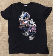 Koszulka Bershka z smokiem