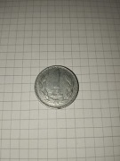 Moneta 1zł 1977 skrętka 