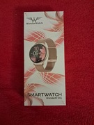 Nowy! SMARTWATCH ZEGAREK DAMSKI POLSKIE MENU ROZMOWY WIADOMOŚCI 4 PASKI