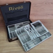 Nowy z gwarancją Ekskluzywny zestaw sztućców 72 el