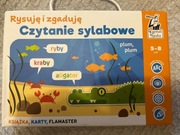 Czytanie sylabowe. Rysuję i zgaduję. Kapitan nauka.