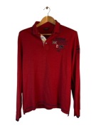 Koszulka polo napapijri czerwona z logiem l