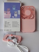 mini wentylator na usb z aku