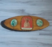 Pamiątka z Lichenia na drewnie