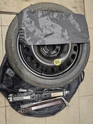 Kolo dojazdowe zafira c insygnia astra 125 70 r17 GM podnośnik klucz 