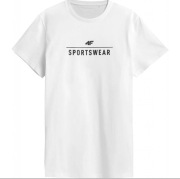 Tshirt/koszulka4F Biała rozm. L -Wiosenna promocja