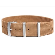 Pasek 22 mm khaki "single" elastyczny do zegarka